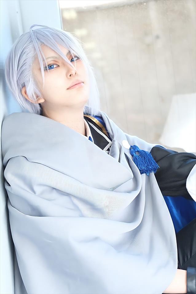 刀剣乱舞　山姥切長義　ウィッグ　コスプレ